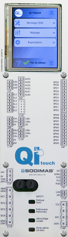 Carte SODIMAS Qi Touch